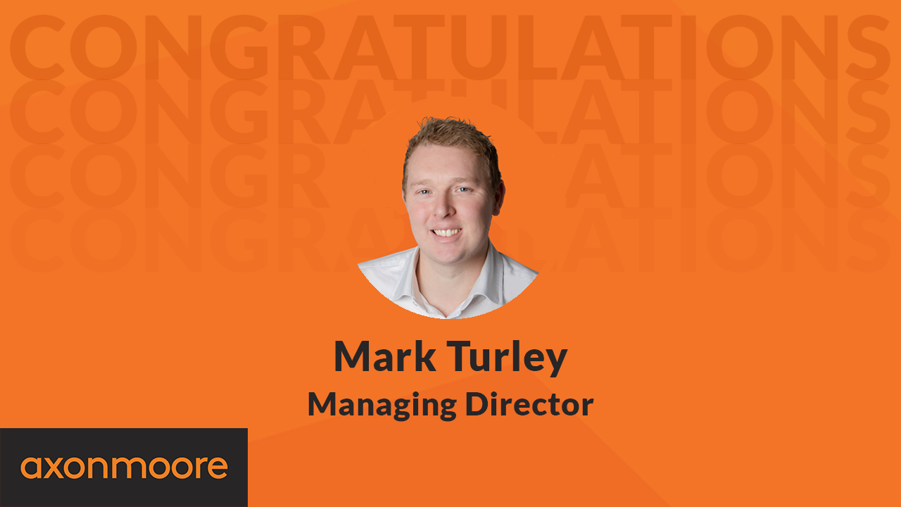 Congratulations   Mark Turley, Managing Director